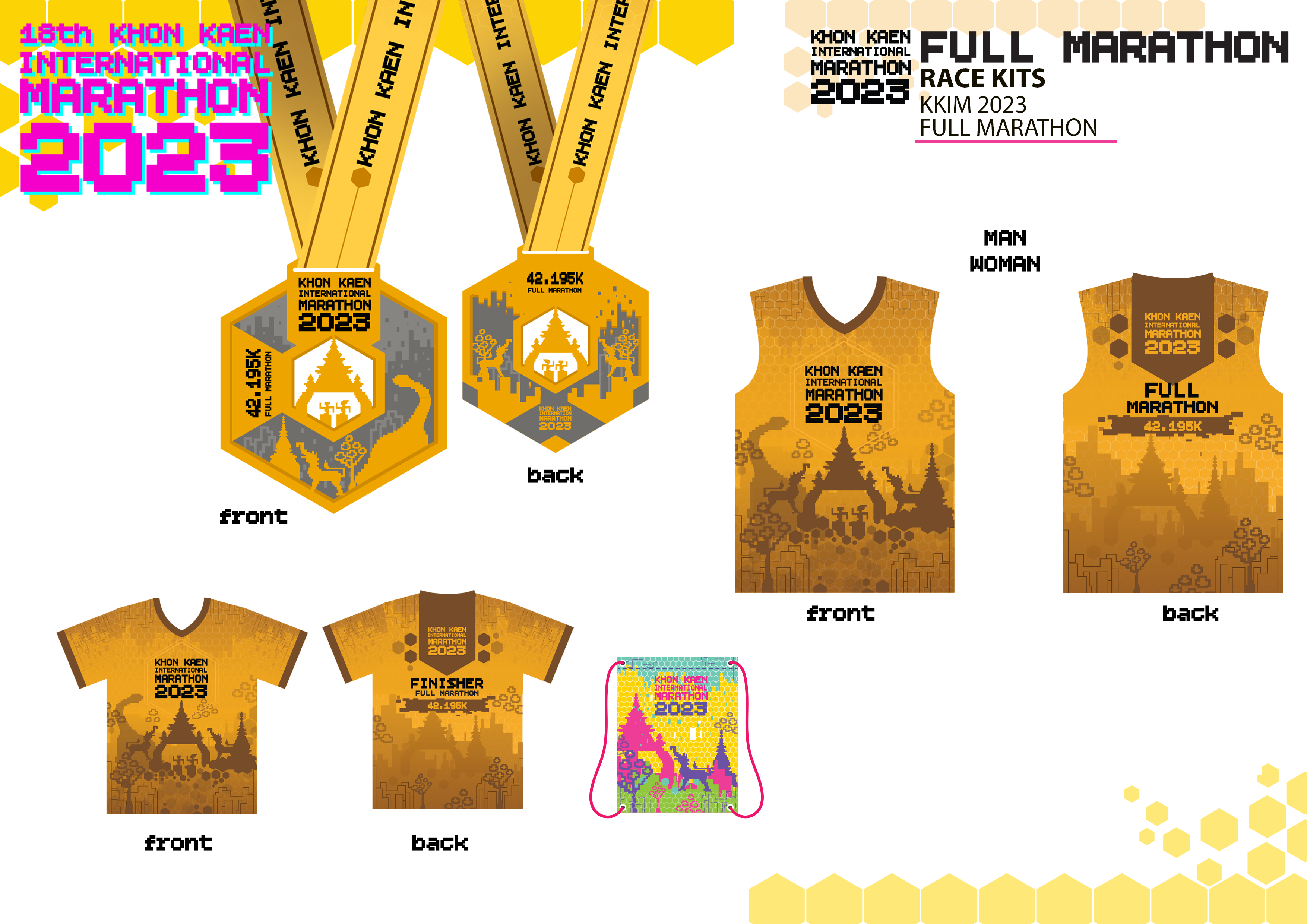 Race Kits KKIM2023 - Full Marathon (42.195K)